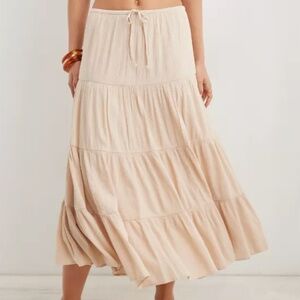 NWOT AERIE TIERED MAXI SKIRT *SOLD OUT ONLINE*